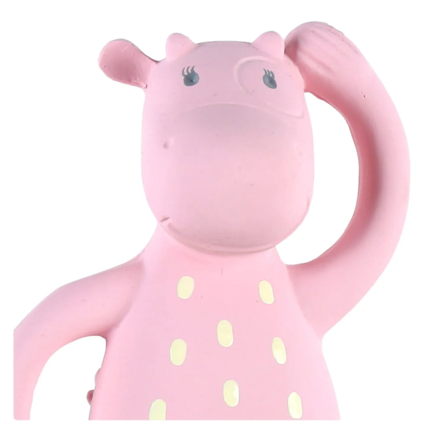 Noukie's Jouet en caoutchouc naturel Rose Lola