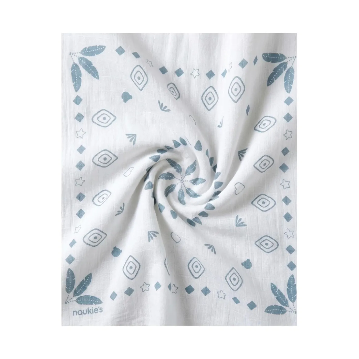 Noukie's Lot de 3 langes Coton Bio R&L Beige