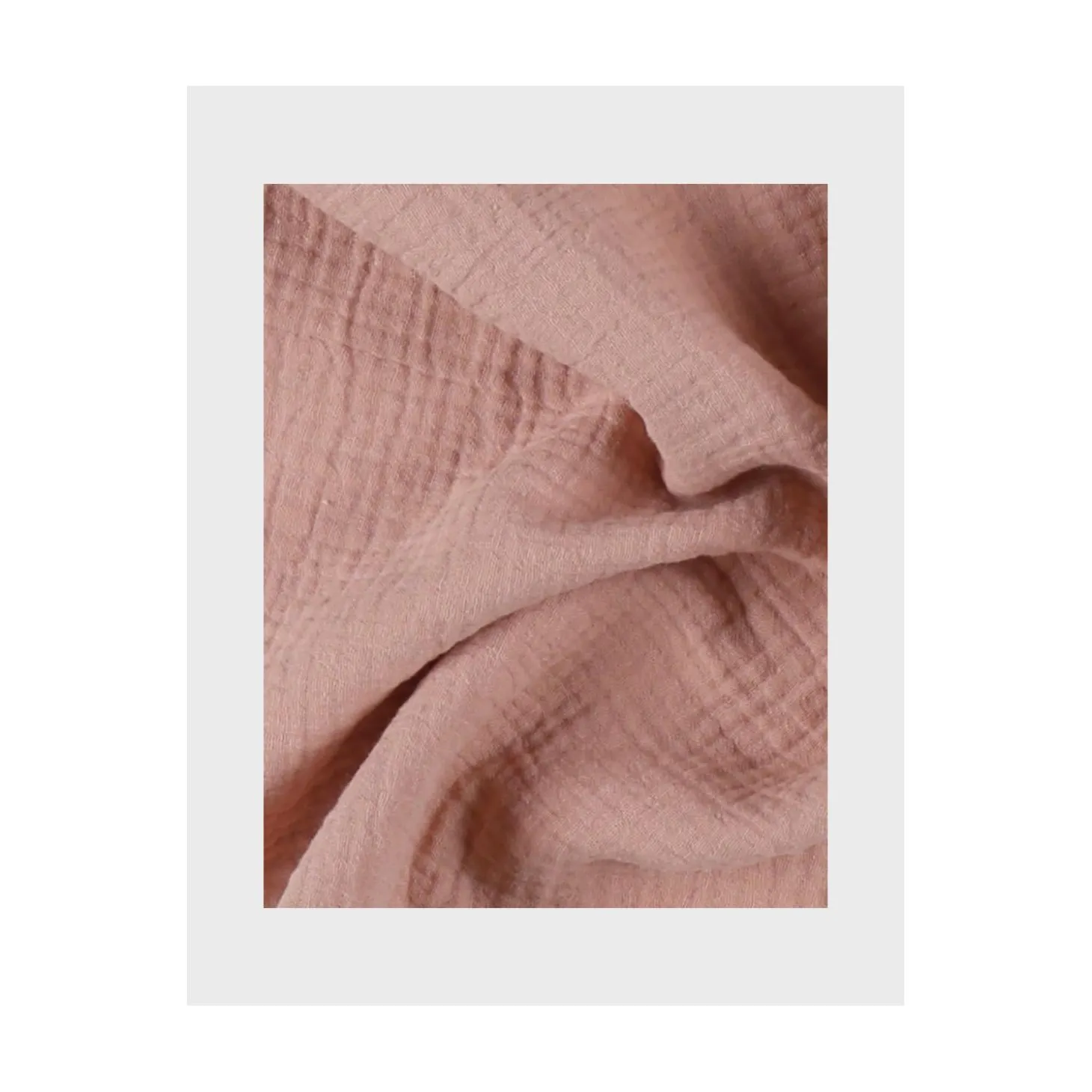 Noukie's Lot de 2 langes Mousseline bio Fleurs d'Antan VF Ecru / Rose 70x70 cm