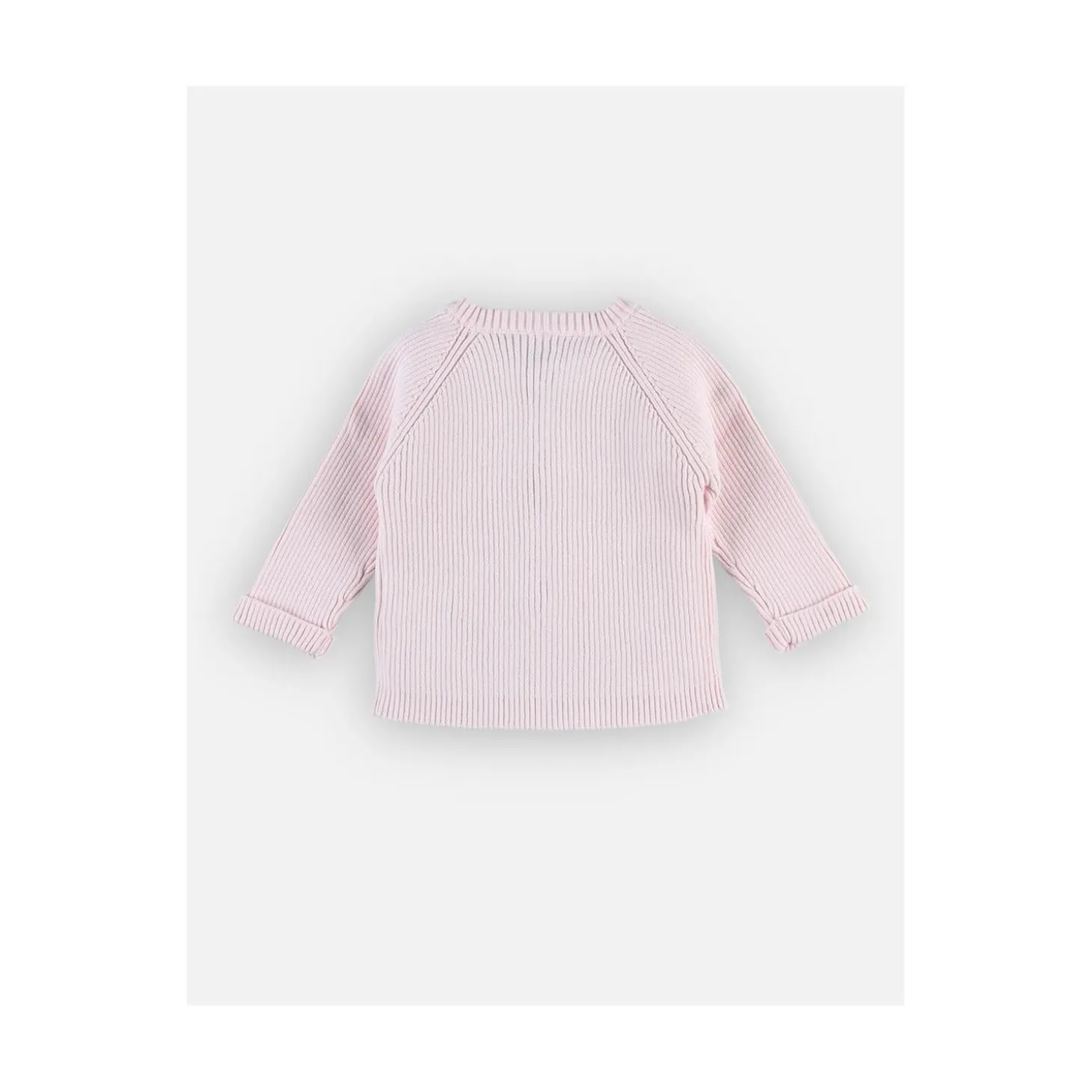 Noukie's M&m22 cardigan bio Rose 3M