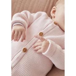 Noukie's M&m22 cardigan bio Rose 3M