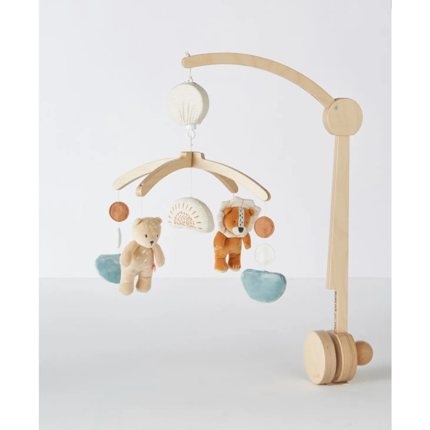 Noukie's Mobile musical en bois Babou et Kendi