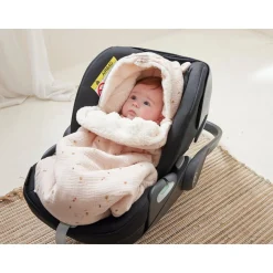 Noukie's Nid d'ange mousselin de coton Bali & Moka Beige
