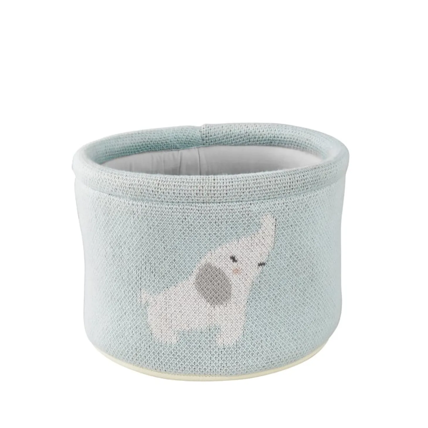 Noukie's Panier Beauty Case - Jacquard Bio Anna & Milo Vert Clair