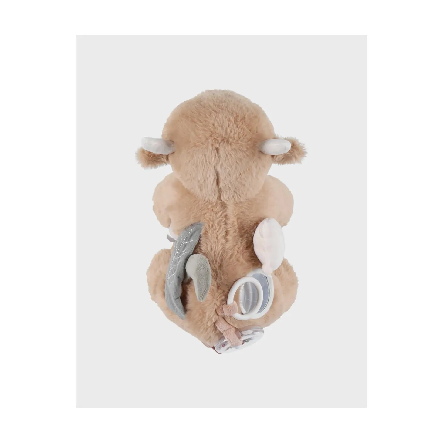 Noukie's Peluche d'activité Fluffy F&O Cow