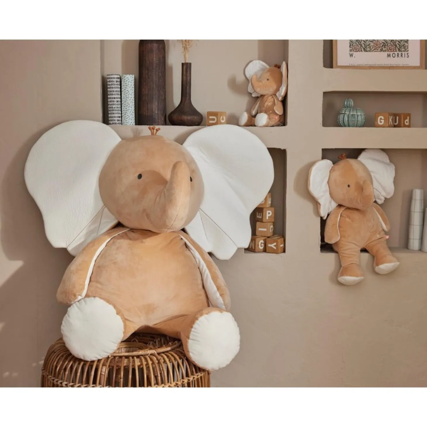 Noukie's Peluche large B&M Bali Ecru