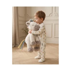 Noukie's Peluche Medium R&L Lino Beige