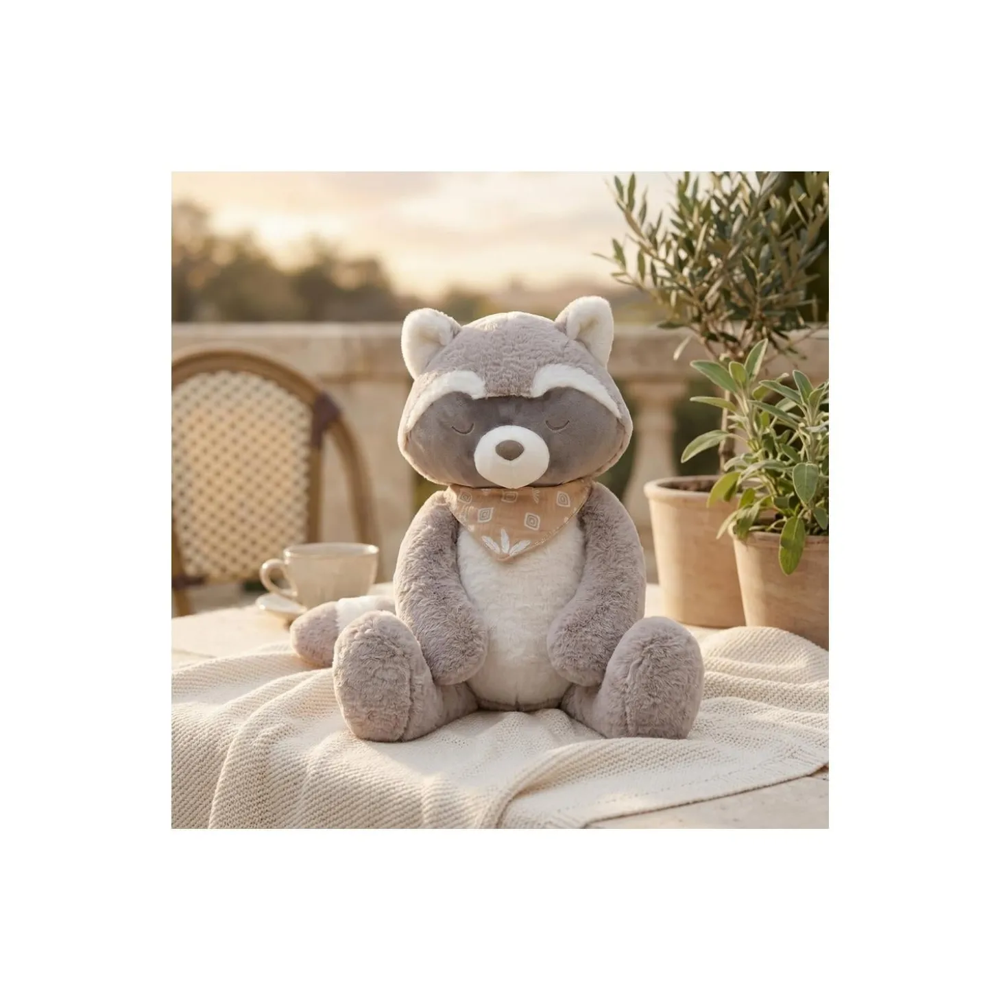 Noukie's Peluche Medium R&L Raku Beige