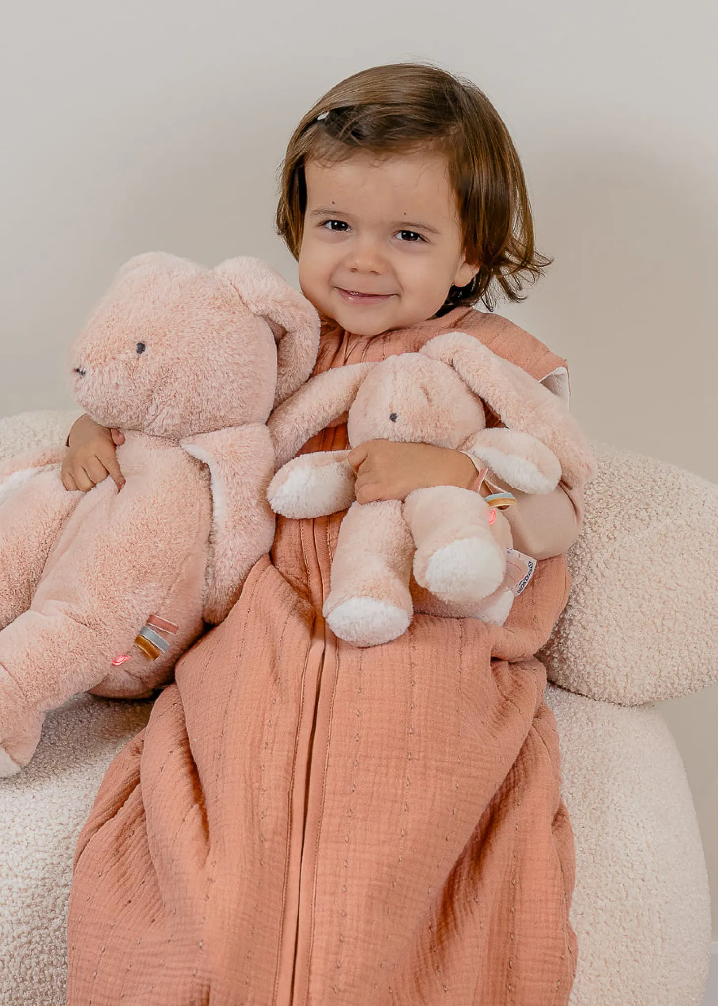 Noukie's Peluche Medium Rosie Rose 40 cm
