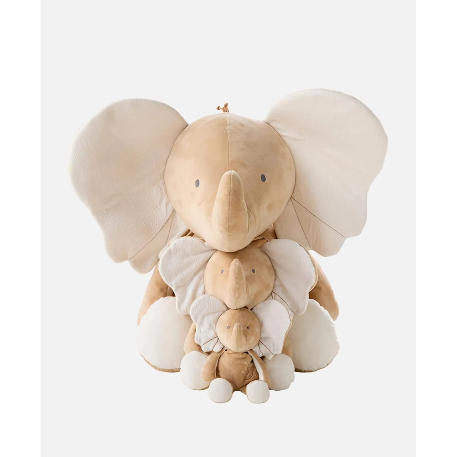 Noukie's Peluche small Bali & Moka Bali Ecru