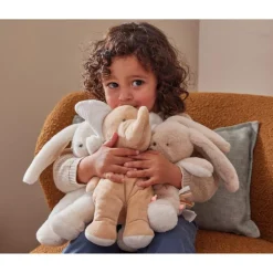 Noukie's Peluche small Bali & Moka Bali Ecru