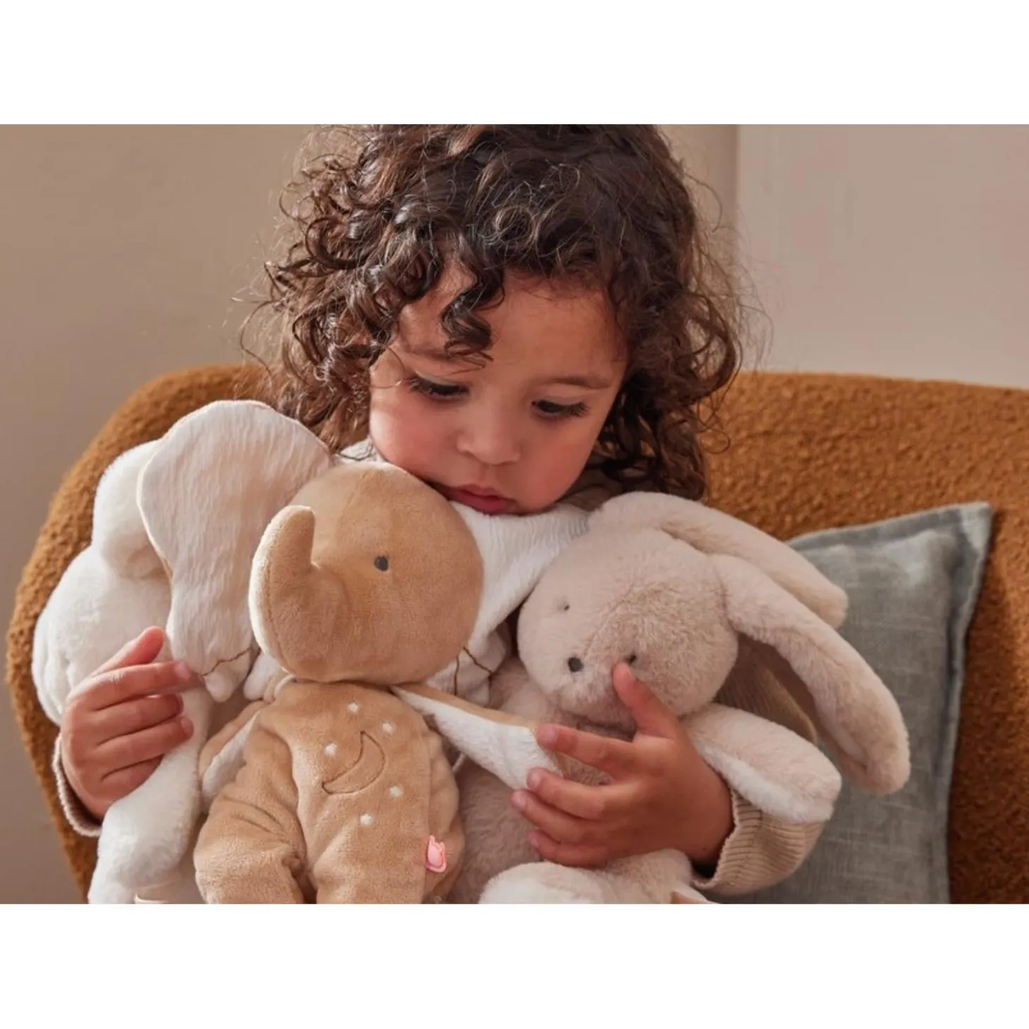 Noukie's Peluche small Bali & Moka Moka Beige