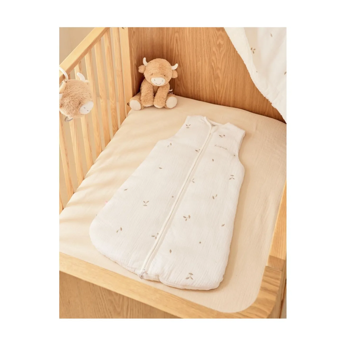 Noukie's Peluche Small Fluffy F&O Beige 25 cm