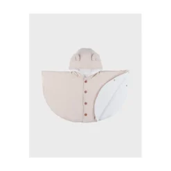 Noukie's                    Poncho Mousseline bio Beige M&M26    Beige