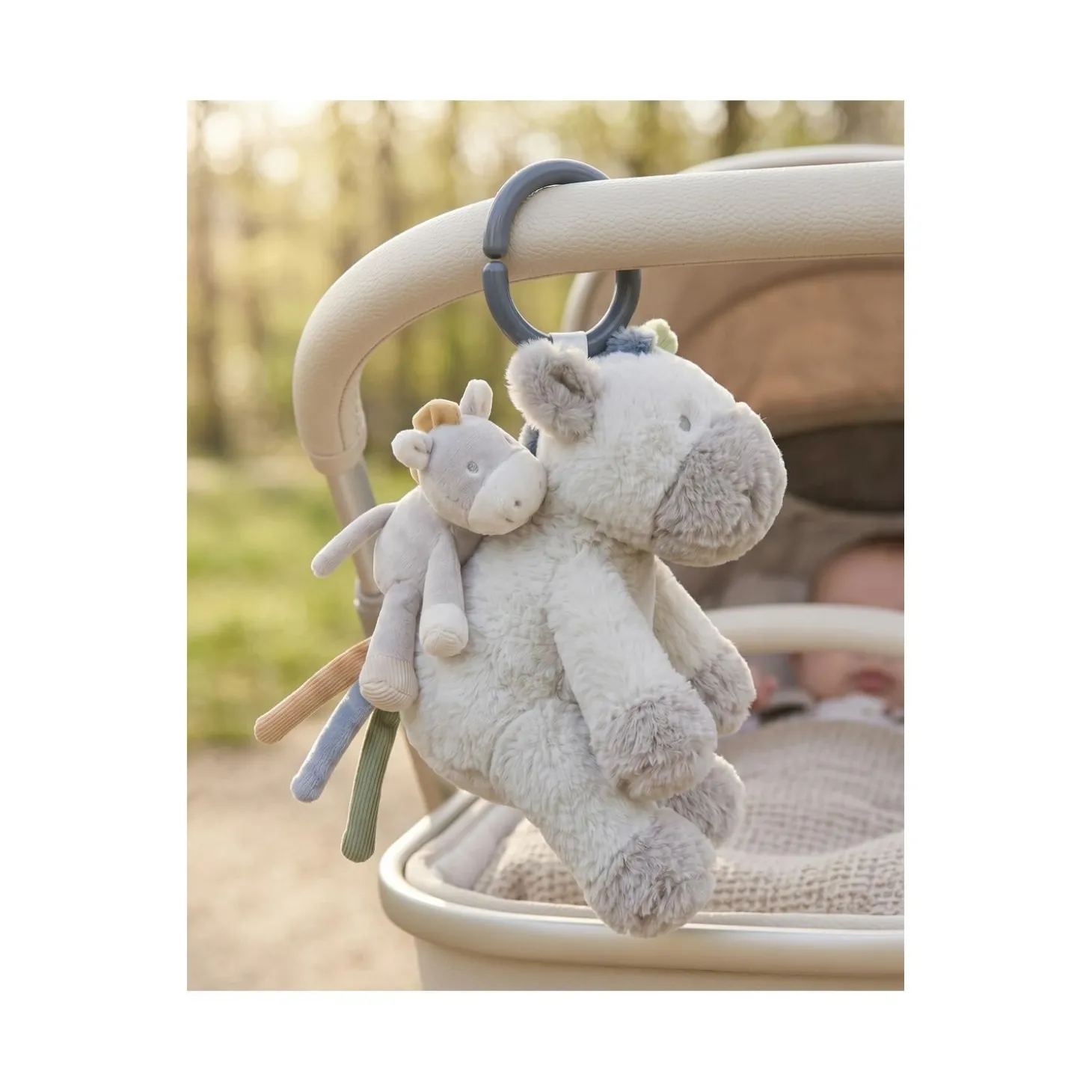 Noukie's Poney musical Lino & bébé R&L Beige