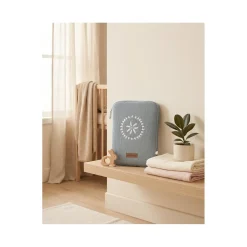 Noukie's Protège carnet de santé Coton Bio Bleu
