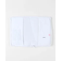 Noukie's                    Protège carnet de santé M&m25    Elephants Blanc            17x25 cm