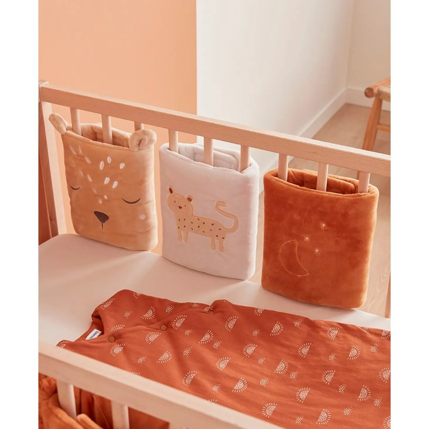 Noukie's Protèges barreaux pour lits et parcs bébé Babou et Kendi