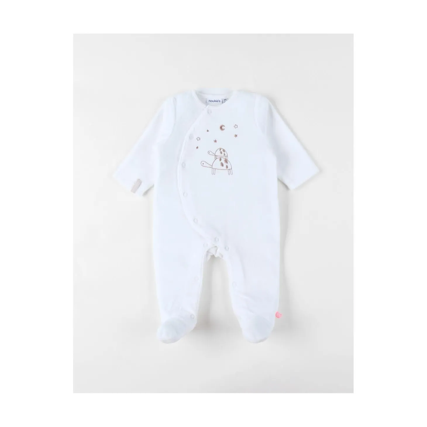Noukie's Pyjama bébé en velours Newborn Blanc 0 mois