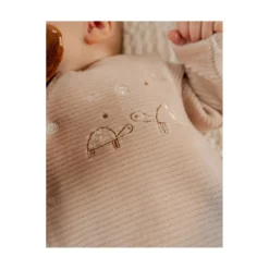Noukie's Pyjama bébé en velours Newborn Beige 0 mois