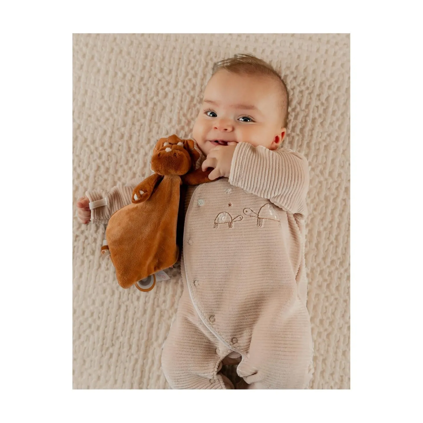 Noukie's Pyjama bébé en velours Newborn Beige 0 mois