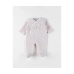 Noukie's Pyjama bébé en velours Newborn Beige 0 mois
