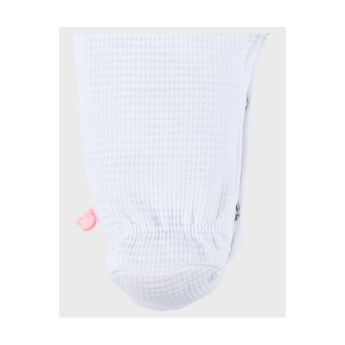 Noukie's Pyjama dors-bien en coton M&M Blanc Brodé 1 mois