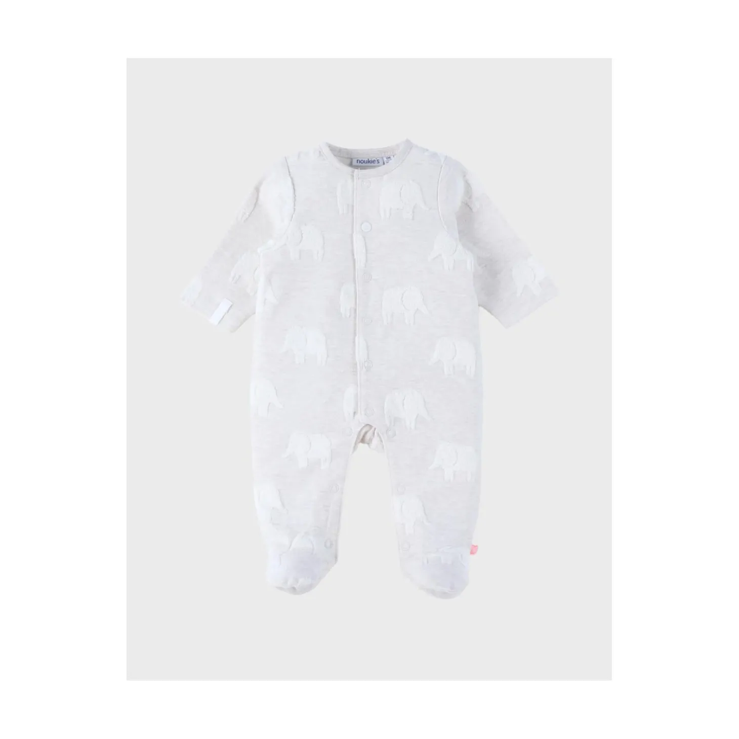 Noukie's Pyjama Dors-Bien Jersey Eléphants M&M26 Vert
