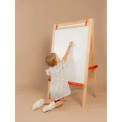 Noukie's                    Robe avec bloomer Little blue flower    Blanc            3 mois