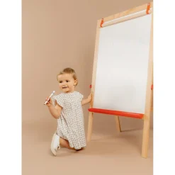 Noukie's                    Robe avec bloomer Little blue flower    Blanc            3 mois