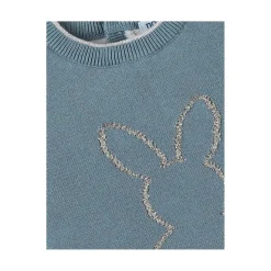 Noukie's                    Robe tricot aqua    Rose            3 mois