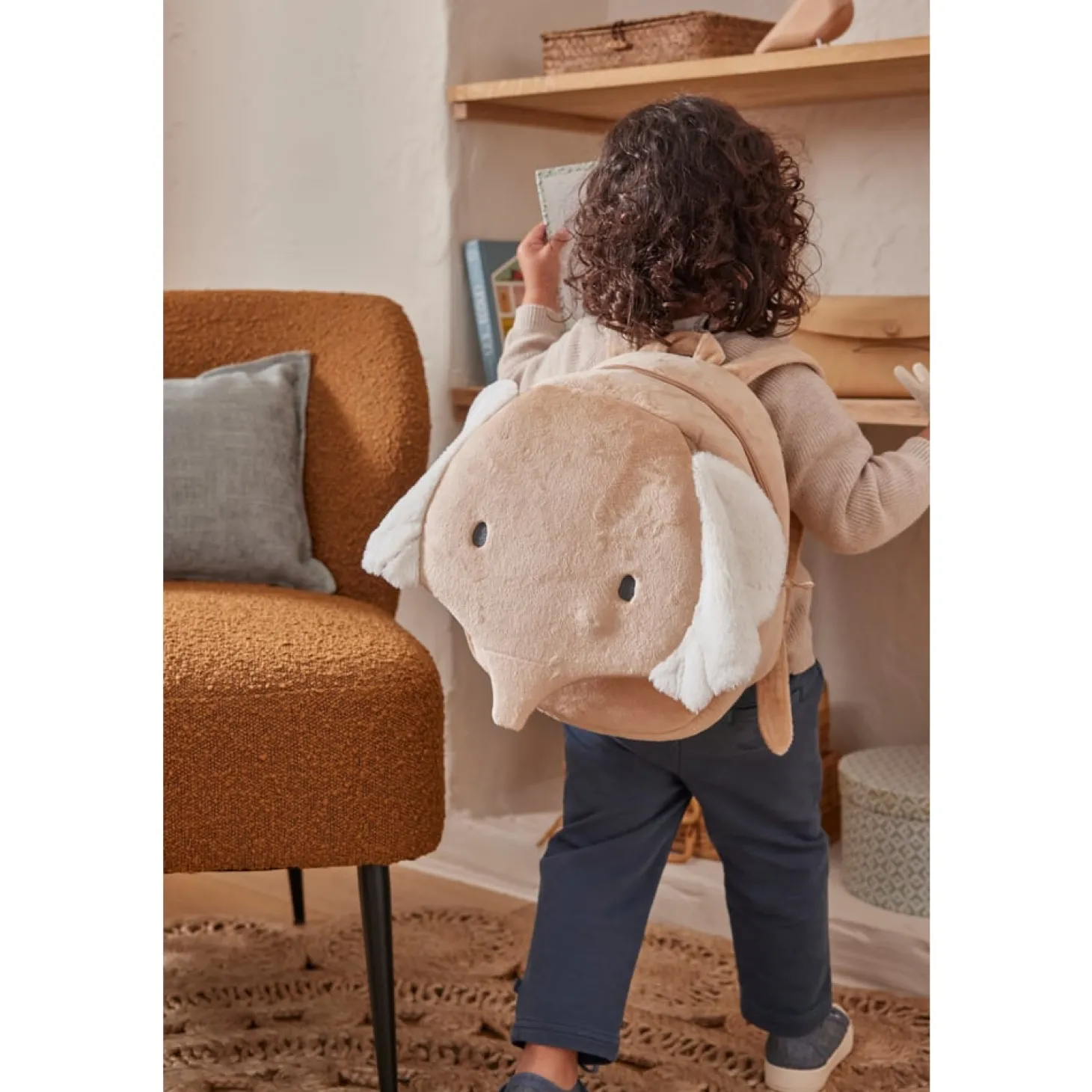 Noukie's Sac à dos Bali & Moka Beige