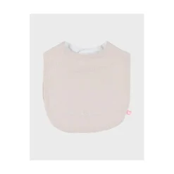 Noukie's                    Set 3 bavoirs Mousseline bio Dinos M&M26    Beige / Blanc / Bleu