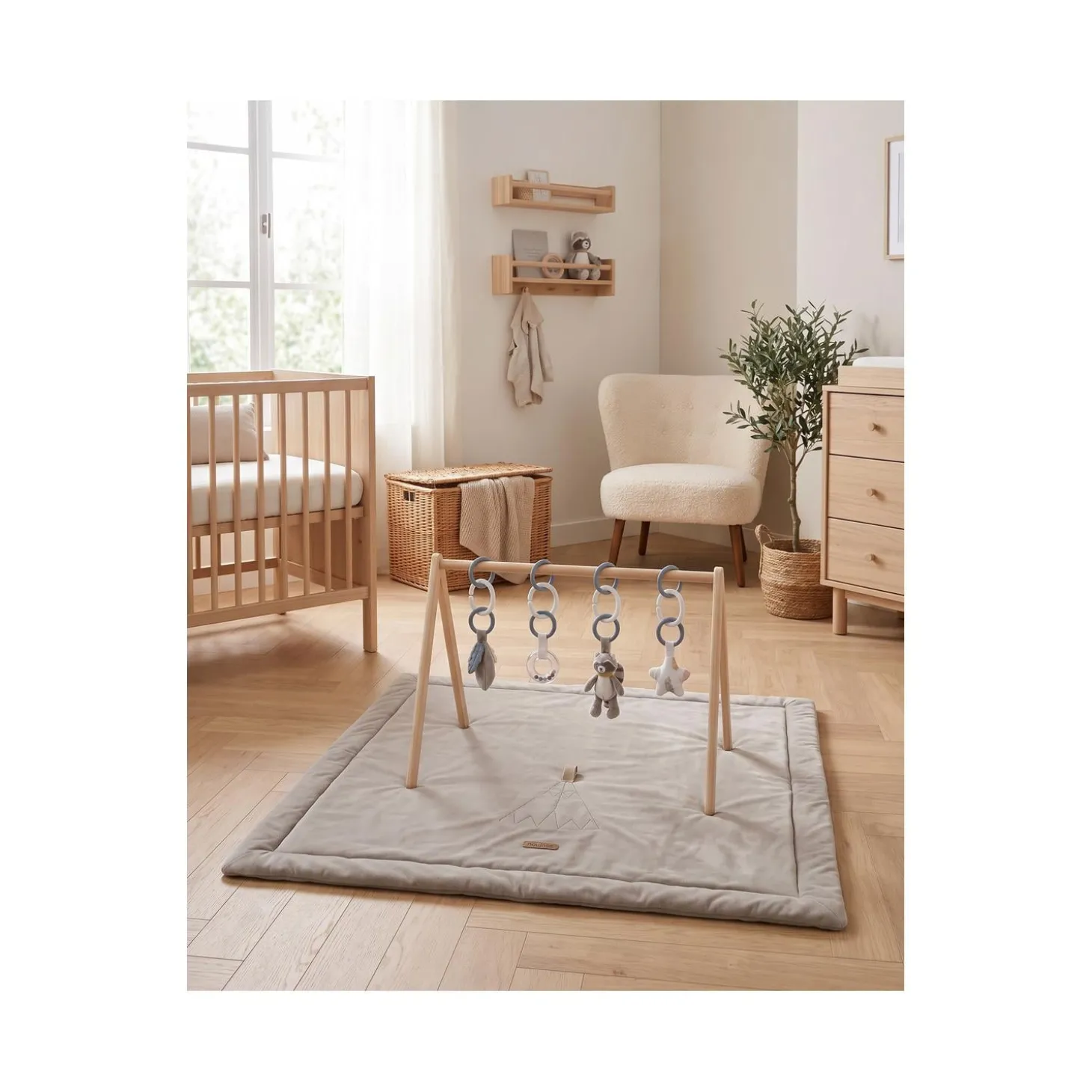 Noukie's Set d'activités pour arche d'éveil R&L Beige