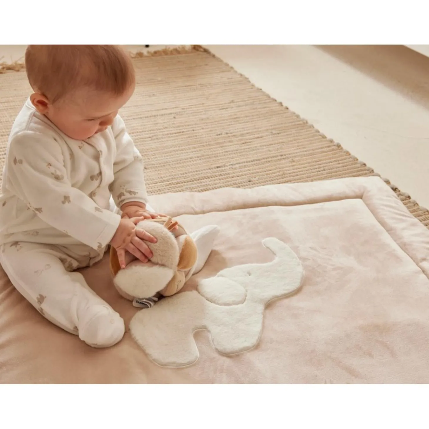 Noukie's Tapis de parc B&M Ecru 75x95 cm