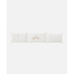 Noukie's Tour de lit veloudoux Bali & Moka Ecru