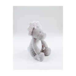 Noukie's T&S OPS SMALL 25 GRIS VELOUDOUX GRIS CHINE