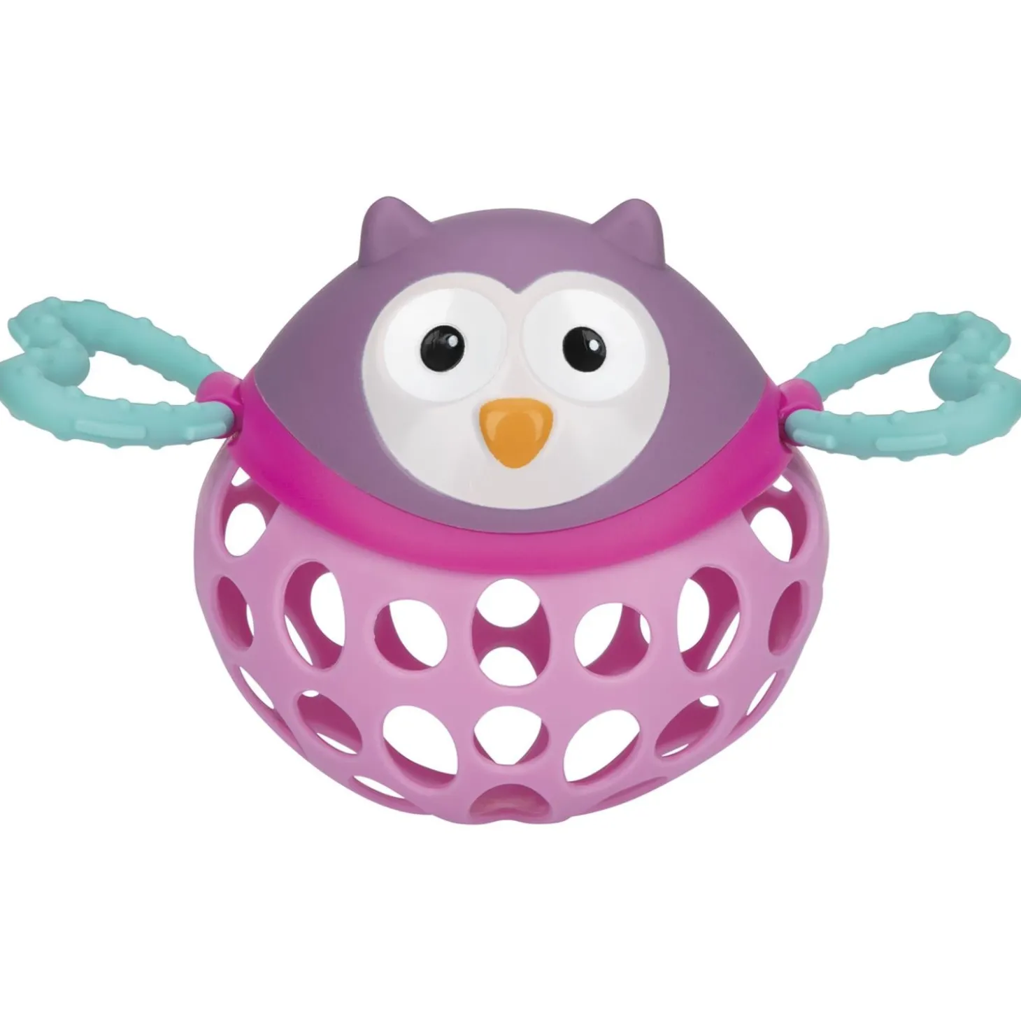 Nuby Jouet Hochet animal Hibou 3 mois +