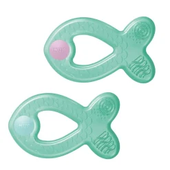 Nuk Anneau de dentition poisson Vert