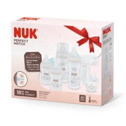 Nuk Coffret naissance biberons Perfect Match Multicolore