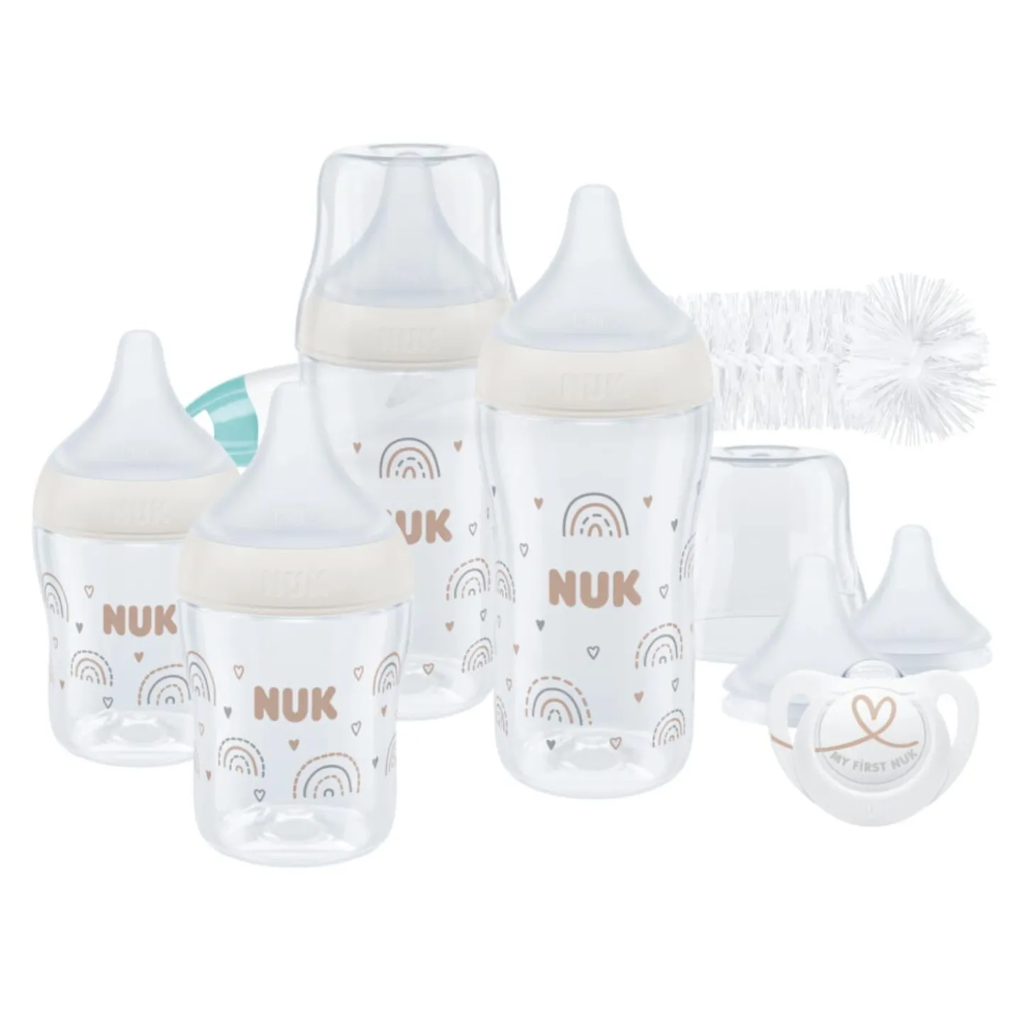 Nuk Coffret naissance biberons Perfect Match Multicolore