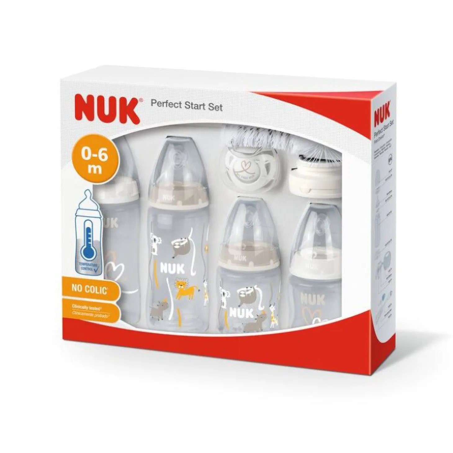 Nuk Coffret Perfect Start FC+ TC 8 pièces Mixte Blanc