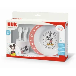 Nuk                    Coffret Vaisselle micro-ondable Mickey    Panaché/ Multicolore
