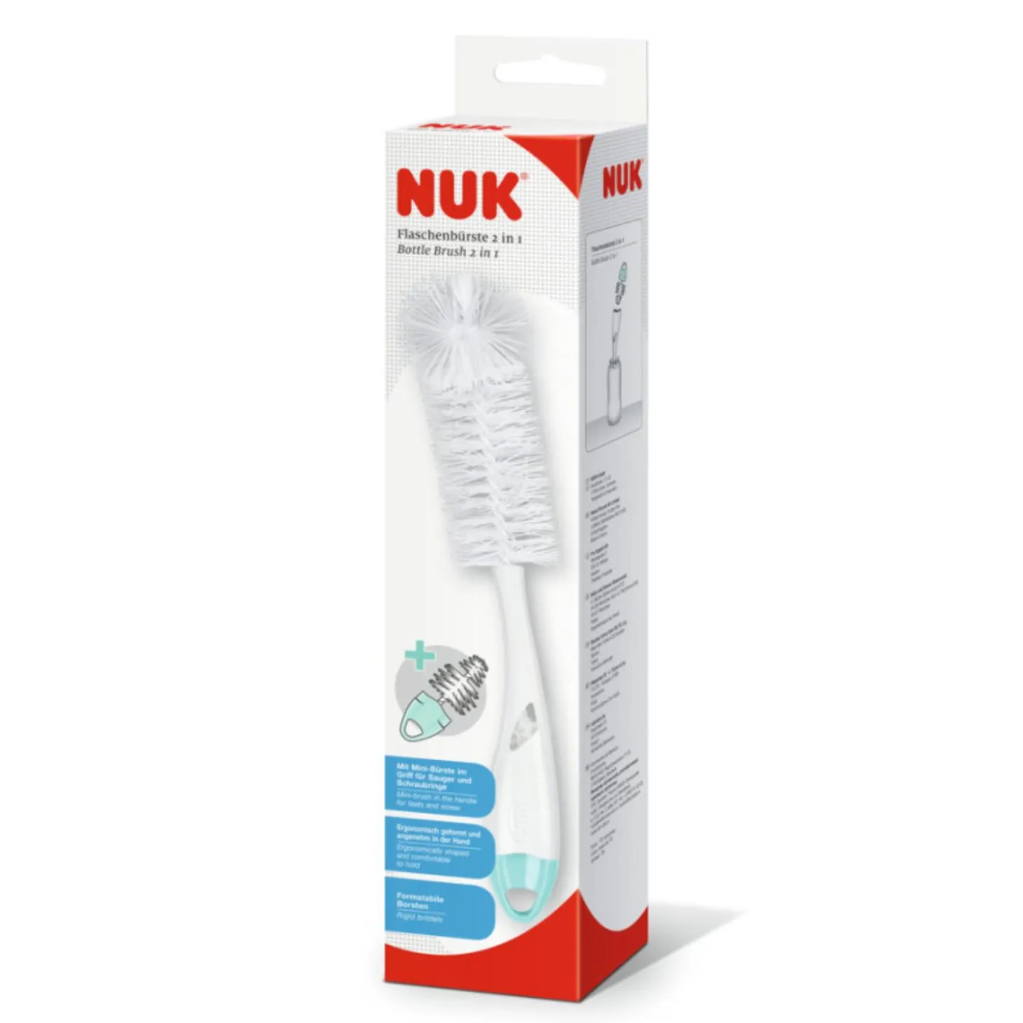 Nuk Goupillon 2en1 Multicolore