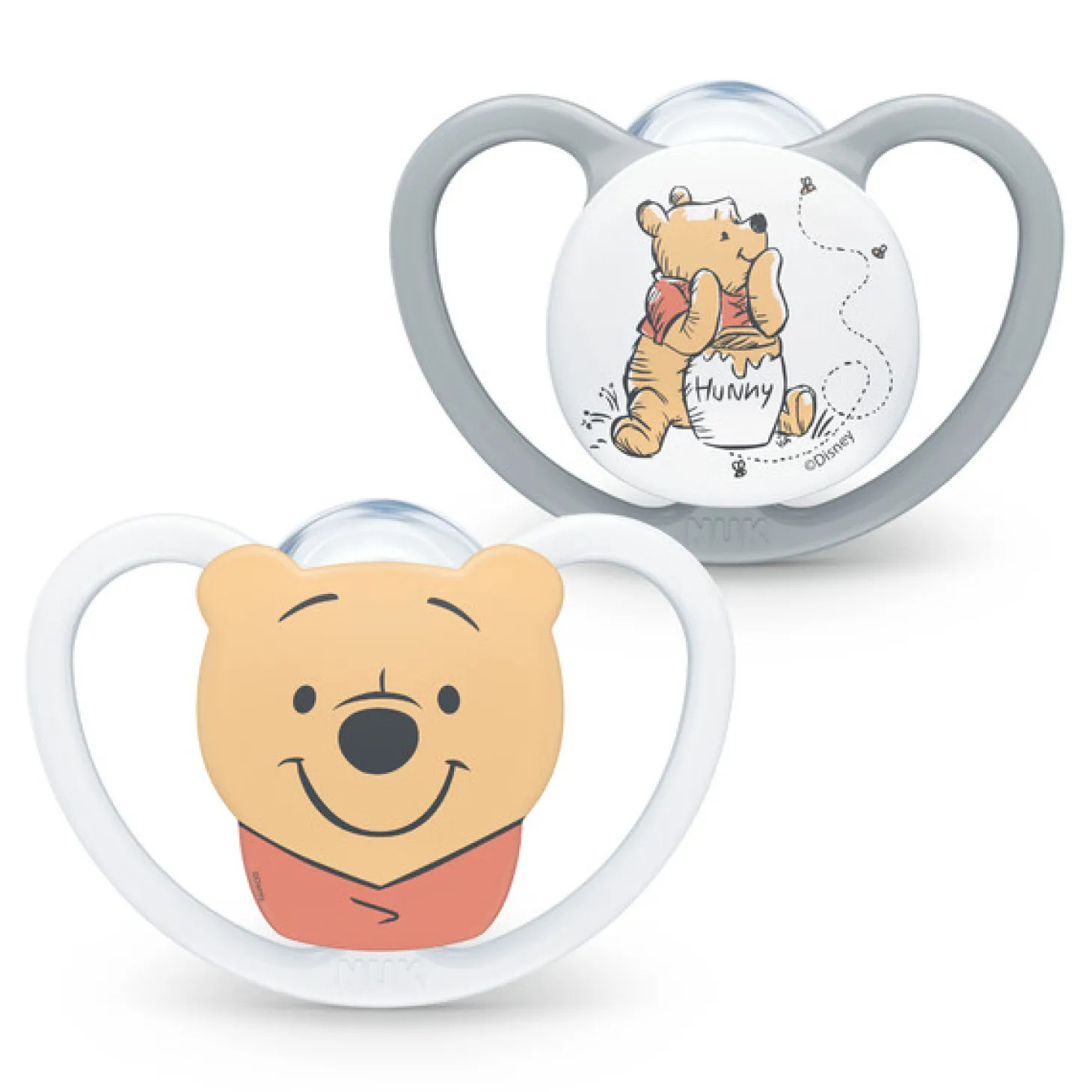 Nuk Lot de 2 sucettes Space Winnie L'Ourson