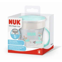 Nuk Mini Magic Cup 360 poignées Mixte Blanc 6 mois+