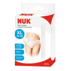 Nuk                    4 slips jetables    Blanc            XL