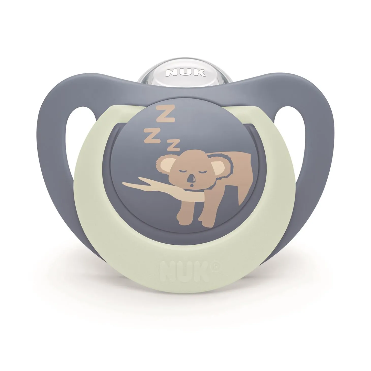 Nuk 2 Sucettes First Choice Nuit Hippo/Koala