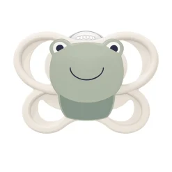 Nuk 2 Sucettes Perfect Match Air Grenouille/Ours 0-6 mois
