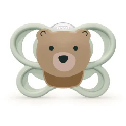 Nuk 2 Sucettes Perfect Match Air Grenouille/Ours 0-6 mois
